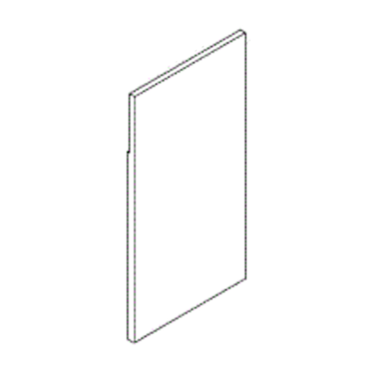 Whirlpool Part# W11333303 Side Panel - Genuine OEM