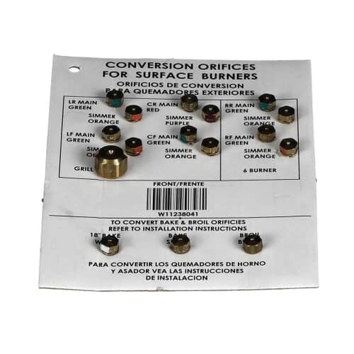 Whirlpool Liquid Propane Conversion Kit W11428599