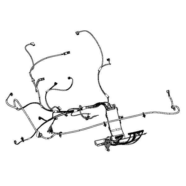 KitchenAid Dishwasher Main Wire Harness KDTM404KPS0