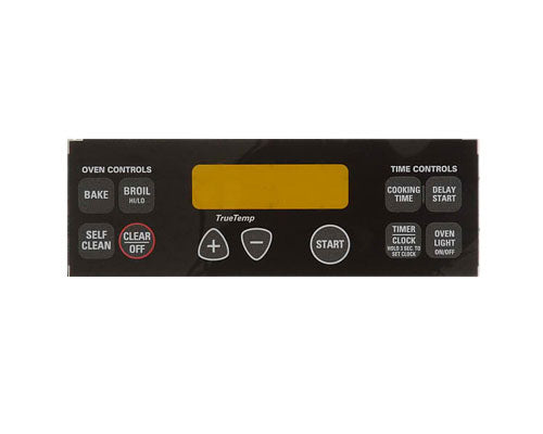 GE Part# WB27K10112 Overlay (OEM) Black