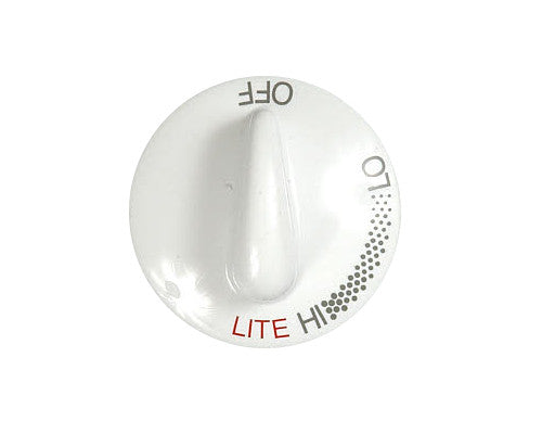 Ge Knob Valve White - WB03X10196