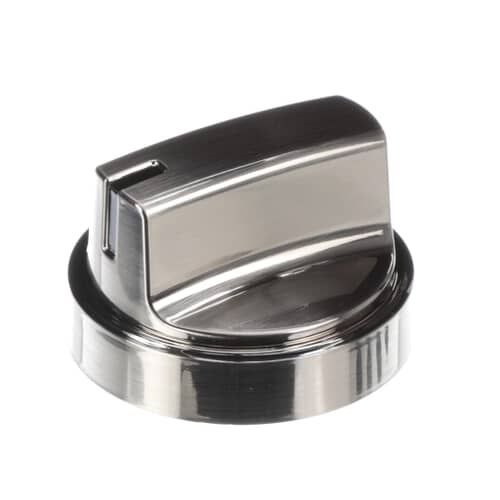GE Burner Control Knob (Stainless Finish) WB03X29300