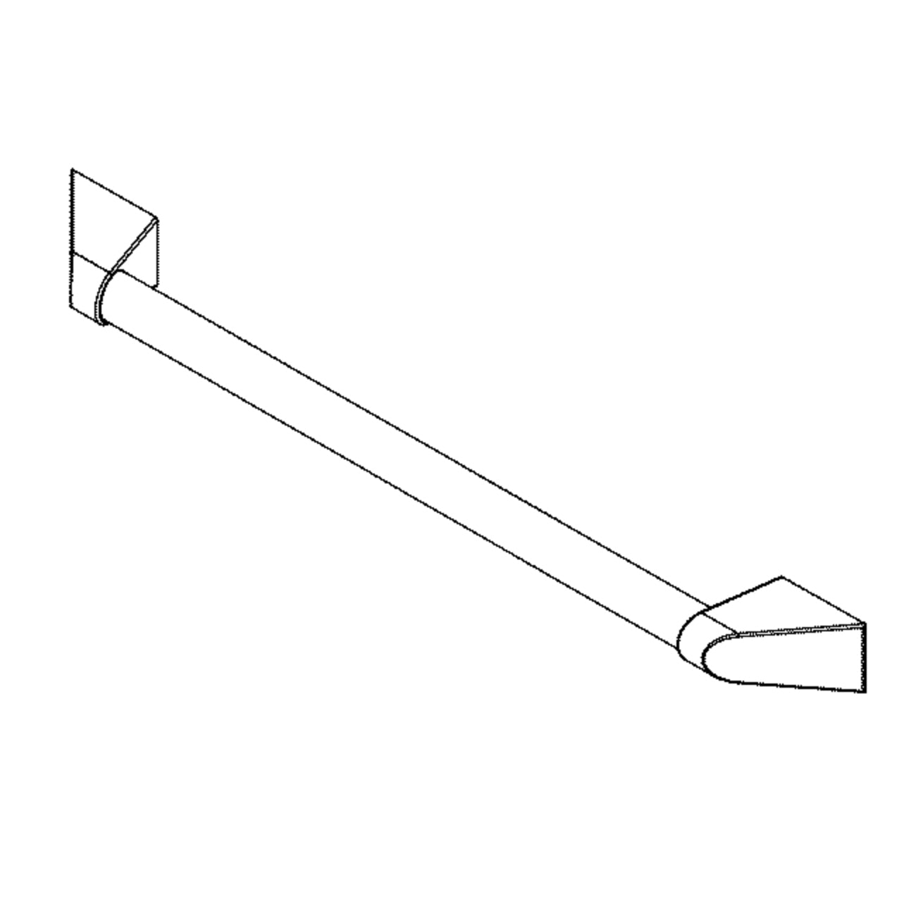 Ge White Outer Door Panel - WD27X30539