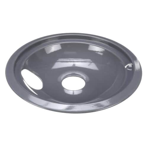 GE Range Porcelain Drip Bowl (8 Inch, Grey) JBP25DK2WH