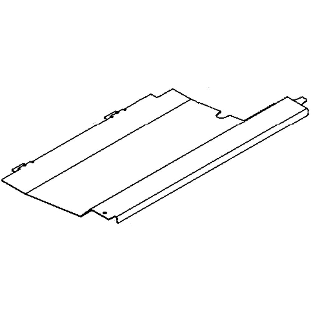 GE Part# WB49K10031 Heat Deflector (OEM)