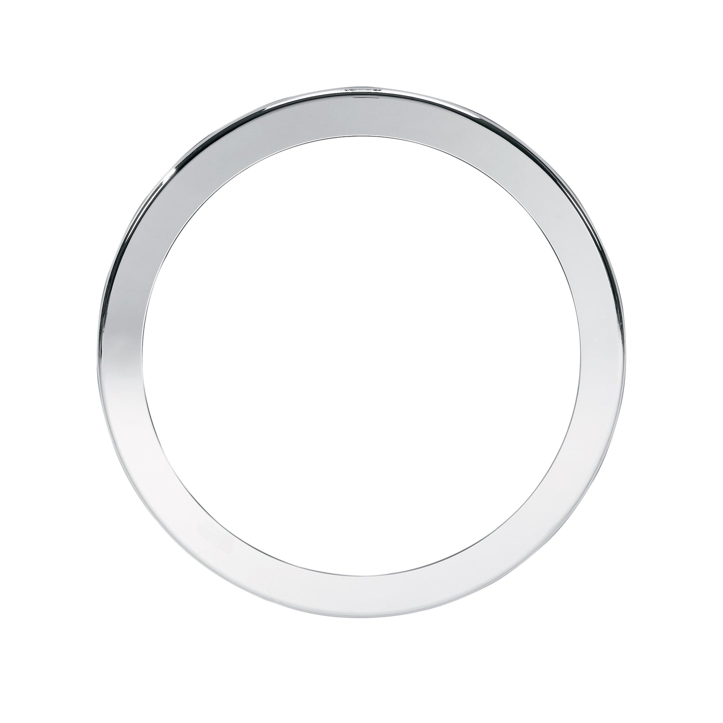 GE Part# WH46X10227 Outer Door Rim (OEM) Chrome
