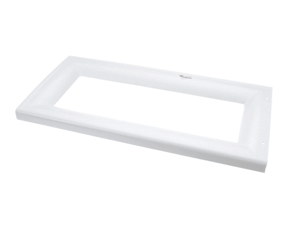 Whirlpool Oven and Cooktop Door Frame/Panel (with glass) - White 8185233