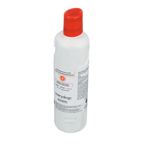 KitchenAid KRMF706ESS01 Single Water Filter (Red 2) Genuine OEM