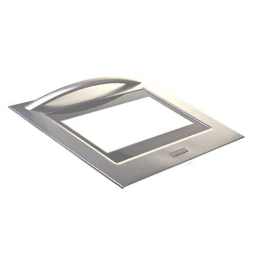 Whirlpool Part# W10155557 Oven Door Outer Panel w/Glass - Stainless (OEM)