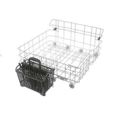 Whirlpool Part# W10280784 Lower Dishrack Assembly (OEM)