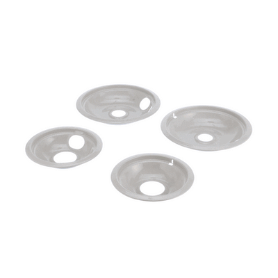 Maytag MER5550AAW Drip Bowl Kit (Two 6 Inch and Two 8 Inch) Genuine OEM