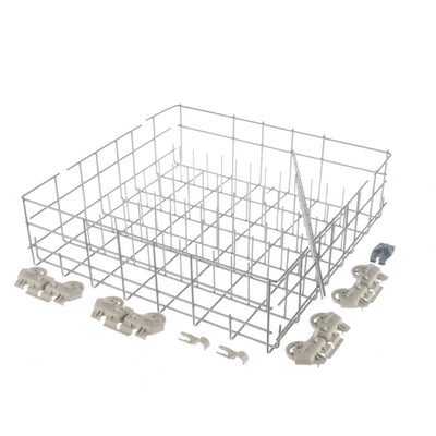 Whirlpool Dishwasher Complete Lower Dishrack Assembly (w/wheels) W10311986