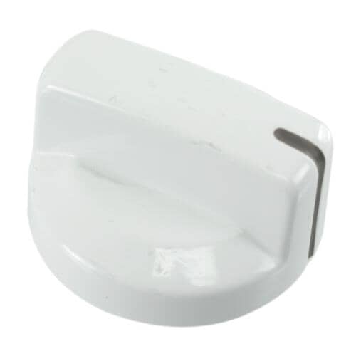 Whirlpool Part# W10377036 Burner Control Knob (White) - Genuine OEM
