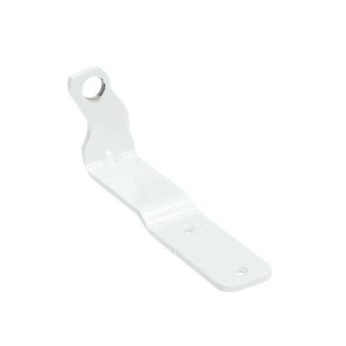 Whirlpool Part# W10476697 Bottom Hinge (OEM) White