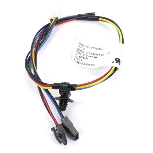 Whirlpool Part# W10485684 Wire Harness (OEM)