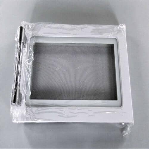 Whirlpool Part# W10673100 Microwave Door (OEM)