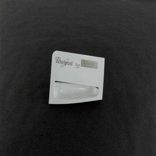 Whirlpool Part# W10774321 Dispenser Drawer Handle (White) (OEM)