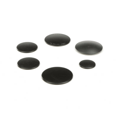 Whirlpool Cooktop Burner Cap Kit (Black) W10819916