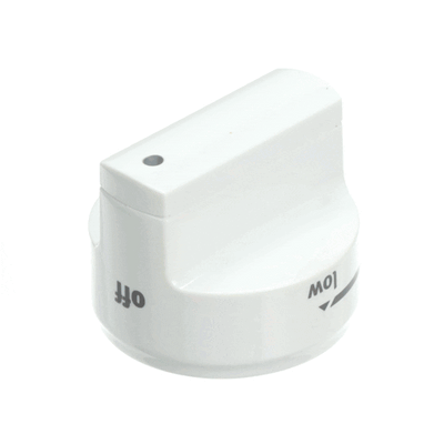Whirlpool Part# W10892257 Control Knob (White) - Genuine OEM