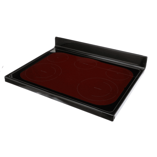 Whirlpool WFE525S0HV0 Black Glass Cooktop