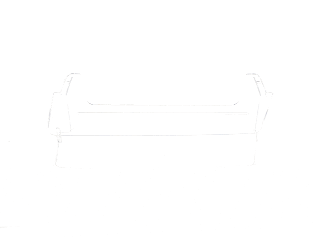 Whirlpool Cantilever Door Bin W11174793