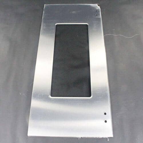 Whirlpool Outer Microwave Door-Glass (stainless) WP4452259