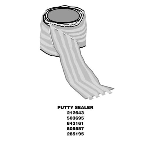 Whirlpool Sealer WP505587
