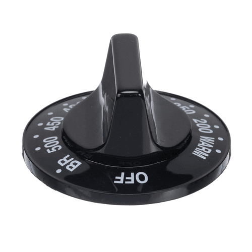 Whirlpool Black Thermostat Knob WP74003280