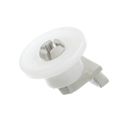 Whirlpool Part# WP8268807 Dishrack Wheel (OEM) Upper