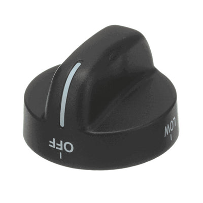 Whirlpool Part# WP8273103 Cooktop Control Knob (OEM) Black