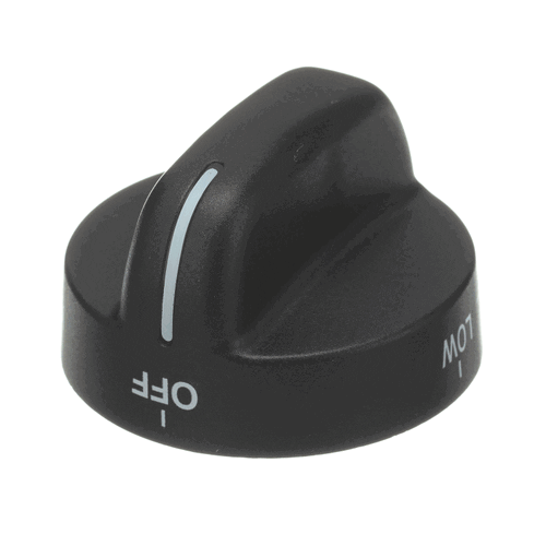 Whirlpool Part# WP8273103 Cooktop Control Knob (OEM) Black
