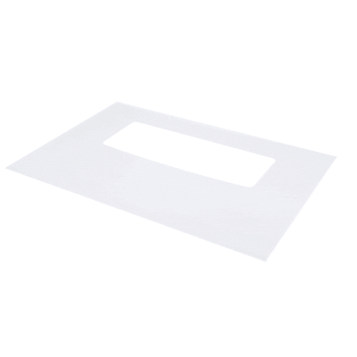 Whirlpool Exterior Door Glass (White) WP9762476