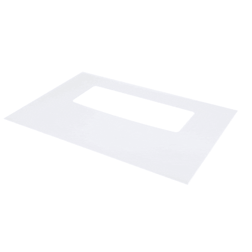 Whirlpool Exterior Door Glass (White) WP9762476