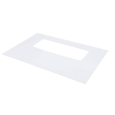 Whirlpool Oven and Cooktop Exterior Door Glass - White 2444308