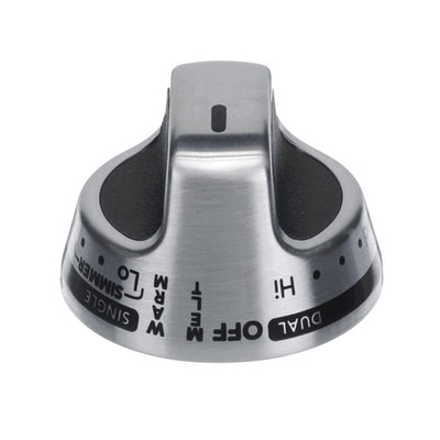 KitchenAid Electric Range - Oven/Stove Control Knob - Stainless YKERS807SP01