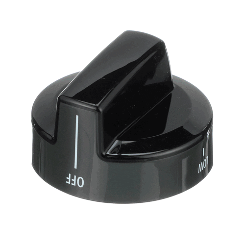 Whirlpool Surface Burner Control Knob (Black) WPW10160649