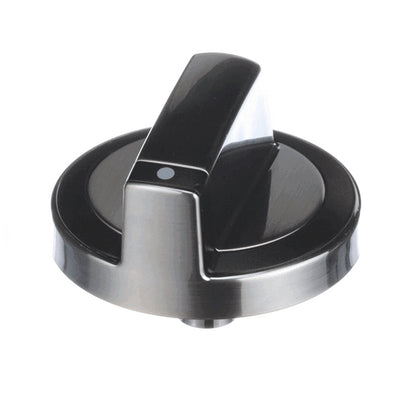 Whirlpool Cooktop Burner Knob (Black, Stainless) G7CE3655XB01