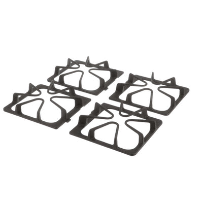 Whirlpool SF368LEPQ2 Burner Grate Kit (Matte Black, Set of 4) Genuine OEM