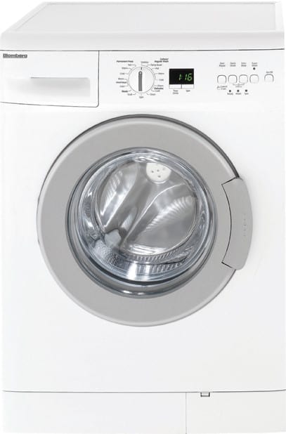 Blomberg 7152381200 24 Inch Front-Load Washer with 2.35 cu. ft. Capacity, 1200 RPM Spin Speed - Wm 67120 Nbl 00