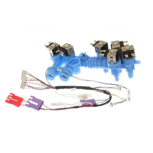 Whirlpool Washing Machine Water Inlet Valve w/ Wire Harness WTW6500WW1