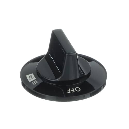 Whirlpool Part# WP74002353 Burner Control Knob - Black (OEM)
