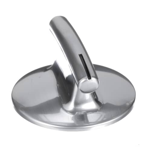 Whirlpool Part# WP74010205 Surface Burner Control Knob (OEM) Stainless Finish
