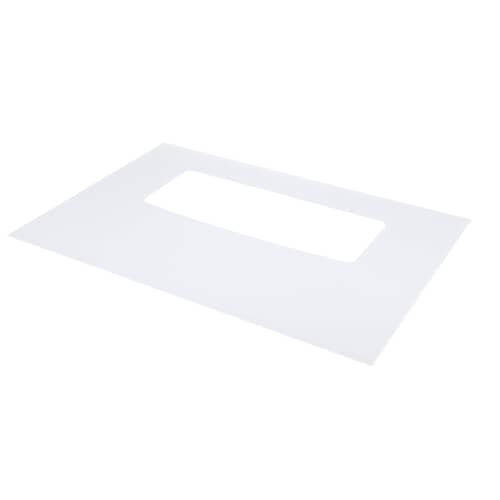 Whirlpool Exterior Door Glass (White) WP9762476