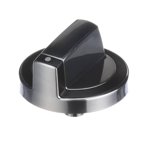 Whirlpool Part# WPW10316664 Burner Knob (OEM) Black, Stainless