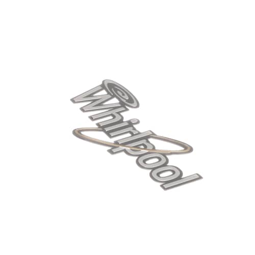 Whirlpool Refrigerator Whirlpool Logo Nameplate GB9FHDXWS06