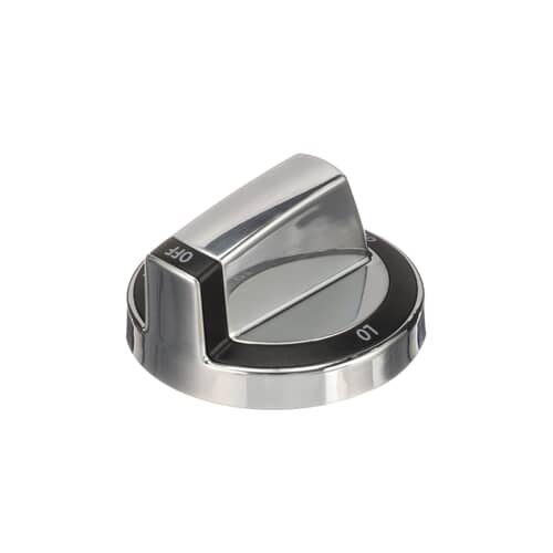 Whirlpool Range - Oven/Stove Burner Control Knob (Chrome) GGG390LXS02