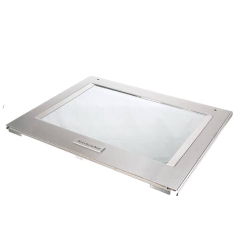 Whirlpool Outer Door Panel w/glass - Stainless WPW10634271