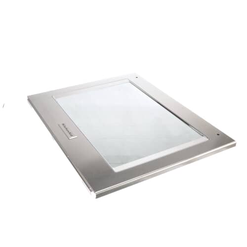 KitchenAid Electric Range - Oven/Stove Outer Door Panel w/glass - Stainless YKSEB900ESS3