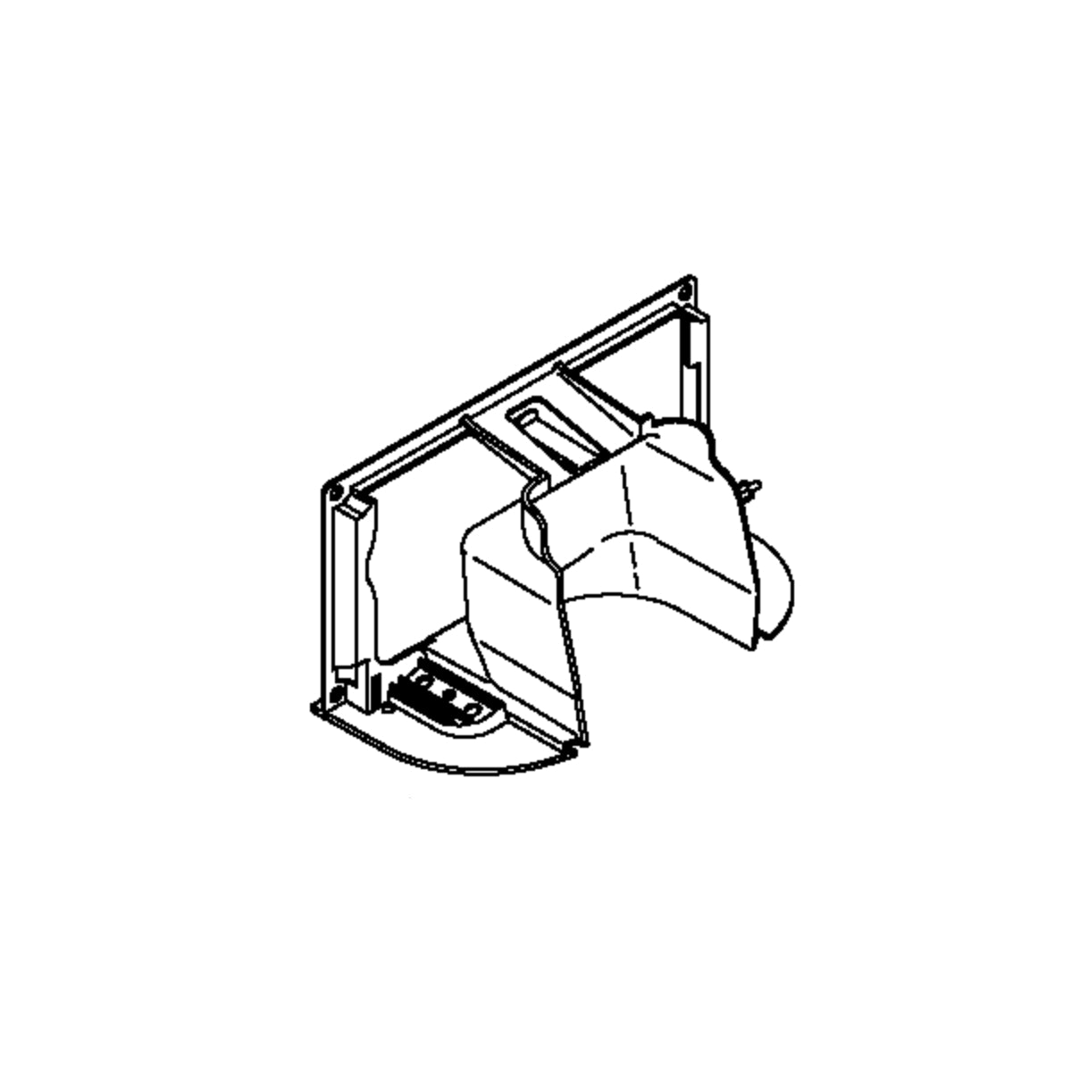 Samsung Assembly Case-Rear Wifi (Ltn/Z - GH98-33693A