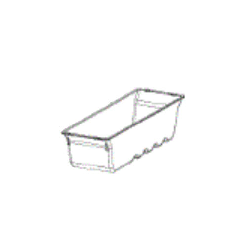 GE Part# WR71X43865 Clear Drawer Bin - Genuine OEM
